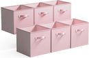GRANNY SAYS 11 Inch Cube Storage Bins, 6-Pack Storage Cube Organizer, Pink — 1
