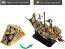 Piececool 3D Metal Puzzles Ship Models Kits to Build for Adults, The Wind Breaker Ship Model Building Kit, Brain Teaser DIY Craft Gifts for Teens Man Woman Family- 709 Pcs — 4