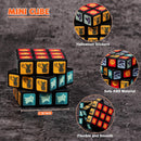 48 Pack Halloween Mini Cube Set, 1.18 Inch 3x3x3 Bulk Mini Cube Puzzles, Halloween Party Favors, Non-Candy Treats, Classroom Prizes, Goodie Bag Stuffers for Kids — 4