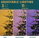YITAHOME 6.5ft Prelit Aspen Fir Artificial Christmas Tree with Remote — 4
