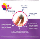 Kneadable Eraser for Artists, Art Supplies, Gray — 3