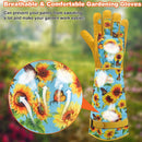 DLY Garden Gloves for Women,Gardening Gloves,Gardening Gift for Lady,Blue,M