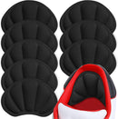 Back of Heel Cushion Pads, Adhesive Heel Grips Inserts for Boots, Loose Shoes Too Big, Reusable Heel Guards Liners for Women Men, Improve Shoe Fit, 8PCS-Black — 1