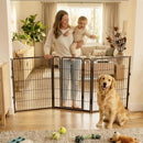 FXW Dog Gate, Extra Wide Adjustable for Openings Up to 83", 40" H