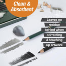 Faber-Castell Kneadable Eraser for Artists in Storage Case - Absorbent Kneaded Erasers, Art Eraser 1 Pack, Grey | One Size — 5