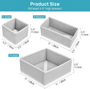 Vtopmart 18 Pack Baby Clothes Organizer, Foldable Fabric Drawer Bins — 5