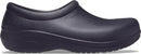 Crocs Unisex Adult Work On The Clock Literide Slip-On Clogs | 9 Women/7 Men | Black — 2