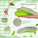 3 Pairs 4d Cloud-like Height Increase Insoles, Honeycomb EVA Heel Lift Cushion with Arch Support, Shock Absorption Breathable Insert for Plantar Fasciitis Relief, 1.5/2.5/3.5cm for Men Women — 3
