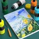 Nicpro 14 Colors Large Bulk Acrylic Paint Set for Artist (16.9 oz, 500 ml) | 16.9 Fl Oz (Pack of 14) — 7