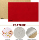 5PCS Self Adhesive Felt Sheet - Red Felt Sheets with Adhesive Backing for Drawer/Jewelry Box Liner (9" x 11") | 9"W x 11"L / 5 pieces — 3