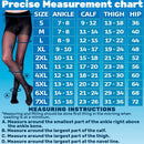 ABSOLUTE SUPPORT Women Sheer Compression Pantyhose 20-30mmHg, Black/Large — 3