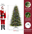 SHareconn 7ft Prelit Artificial Aspen Christmas Tree with Remote Control — 2