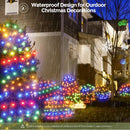 WBao Christmas Lights Outdoor, 200LED 8.4ft x 5.2ft Christmas Net Lights with 8 Modes, Timer, End to End Connectable, Waterproof LED Net Lights for Lawn, Bushes, Trees Xmas Decorations, Multicolor — 5