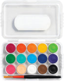 Prang Mini Watercolor Paint Set, 15 Assorted Colors, 1 Count — 2