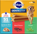 Brand Pedigree Dentastix Large Breed Dental Dog Treats, Variety, 51 Count