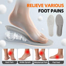 Memory Foam Insoles Men, Women Shoe Inserts for Standing All Day, Shock Absorption Comfort Shoe Pads for Plantar Fasciitis Relief, Work Boots, Running & Walking - Gray — 2
