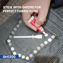 Fabric Glue Permanent (10 ML x 8), Fabric Glue for Clothing Permanent Washable for Rhinestones, Patches, Clothes,… — 5