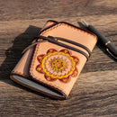 Silver Creek Realeather Leather Journal Kit, 4.5"x6", Natural (C4182-00) — 4