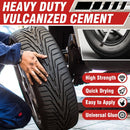 Chemical Vulcanizing Cement 8.5 FL.Oz, All Purpose Tire Repair Glue, Fast Dry Rubber Cement, Clear Patch Plug Kit… — 2