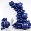 RUBFAC Blue Balloons Navy Blue Balloon Different Sizes 129pcs — 1