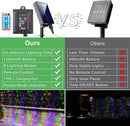 21x5FT Solar Christmas Net Lights Outdoor Waterproof with Remote — 2
