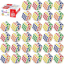 32 Pack Mini Cube Puzzle Party Favors for Kids, 1.18in 3x3x3 Magic Cube Toy for Student School Rewards Classroom Prize Goodie Bag Stuffers, Gift for Birthday Valentines Easter Christmas — 1