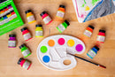 Angelus Neon Acrylic Leather Paint Set – 12 Vibrant Colors, 1 oz Each – Non-Toxic Leather, Canvas, Wood Paints for Customization and — 2