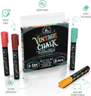 LANA & LUCA Liquid Chalk Markers - Vintage Colors - 8 Pack Set, 6mm Tip — 2