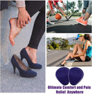 Bonuci 12 Pieces Gel Metatarsal Pads Ball of Foot Cushions, Blue 5