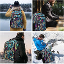 Volher Laptop Backpack,Business Travel Anti Theft Slim College Backpack | 15.6 Inch | Leaf — 8