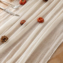 6Pcs White Cheesecloth Table Runner 120 Inches for Party Home Decor | Ivory | 35"x120"(Pack of 6) — 2