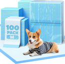 Powools Puppy Pads, 22 x 22 in, Super Absorbent, Spill-Proof, 100 Packs