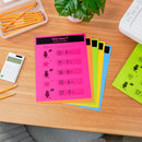 Astrobrights Mega Collection, Colored Paper, "Brilliant" 5-Color Assortment, 625 Sheets, 24 lb/89 gsm, 8.5" x 11 - MORE SHEETS! (91684) | 1 Ream — 4