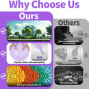 68pcs Purple Balloons 12inch with Metallic Pastel Dark Purple Confetti Balloons for Purple Birthday Wedding Baby Shower Party Decorations — 3