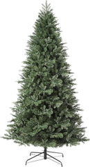 Haute Decor 7.5 Ft. Greenbriar Fir Pre-Lit Artificial Christmas Tree with Soft White Cluster LED Lights and Foot Pedal Control - Large Lighted Christmas Tree — 3