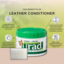 Leather Conditioner 7oz (200g) Green – Compact, Color-Revitalizing Leather Care for Green Shoes, Bags, Jackets, and Accessories - 200g | Green — 5