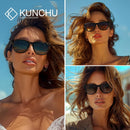 Polarized Sunglasses Womens Trendy Classic Retro Womens Sunglasses Men Driving Sun Glasses UV Protection — 6