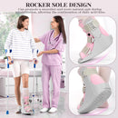 Jewlri Walking Boot for Broken Foot Injury, Air Cam Walker Boot, L - Grey & Light Pink — 5
