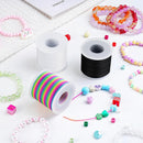 1 mm Stretchy Bracelet String with Scissors Beading Needle, 4 Rolls,660FT — 6