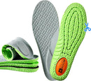 2026 New 4D Cloud Steppers Insoles for Men & Women,Breathable Massage Shoe Inserts,Memory Foam Cushioning Insoles,Shock Absorption & Foot Pain Relief for Plantar Fasciitis(M 10.5-11 / W 12-12.5 290mm) - Gray — 1