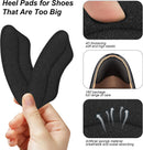 Heel Grips Liner Cushions Inserts for Loose Shoes, Heel Pads Snugs for Shoe Too Big Men Women, Filler Improved Shoe Fit and Comfort, Stop Heel Slip and Blister (4 Pairs) (H Pale Apricot) - H Pale Apricot(4 Pairs) — 3