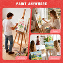 Simetufy 82 Pack 8x10 Inch Bulk Flat Canvas Boards for Painting Class | 8"x10"- 82 pack — 6