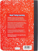Mead Primary Journal Creative Story Tablet Composition Notebook, 7.5" x 9.75", Grades K-2, 100 Sheets, Red (489903-ECM) | Pack of 1 — 6