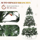YITAHOME 6ft Prelit Scotch Pine Christmas Tree with Remote Control — 6