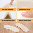 6 Pairs Heel Grips Pads for Loose Shoes - Half Size Reducer, Anti-Slip & Blister Prevention for Heels - Fits Heels, Flats, Sneakers, Loafers & Dress Shoes — 3