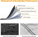 NEVERLAND Car Cover Waterproof All Weather for Sedan 183''L x 70''W x 59''H — 4