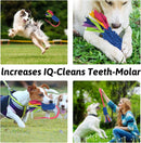 wodoca Dog Tug Toy, Dog Toys for Aggressive Chewers, Strong Squeak Rope Toy
