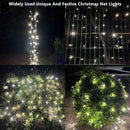 HISHINY Christmas Lights Outdoor Decorations for Bushes,LED Connectable Bush Christmas Lights Outdoor Yard Mesh Shrub Net Light for Party, Holiday, Wedding, Tree,Bushes (Cool White) — 2