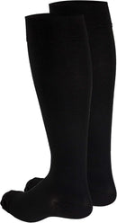Truform 20-30 mmHg Compression Stockings for Men and Women, Knee High Length, Open Toe | Black | Medium (1 Pair) | Short Length — 7