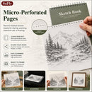 SuFly Sketch Book 9x12, 100-Sheet Drawing Paper Pad, 68lb/100gsm, Acid-Free | Sage Green | 9-x-12-inch: 1 Pack — 6